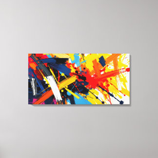 Colorful Abstract Art - Canvas Print