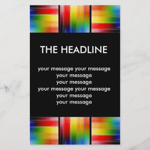 colorful Abstract art Flyer