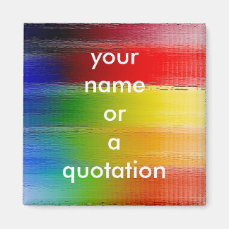 colorful Abstract art Magnet