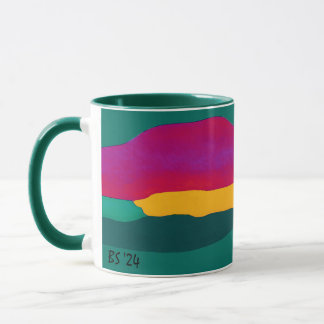 Colorful Abstract Art Mug by Beth Stafford