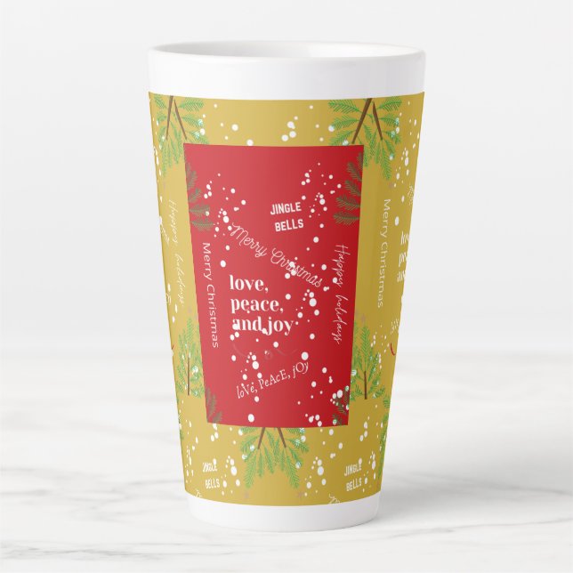 Colorful Abstract Art Mug – Modern Artistic Coffee (Front)