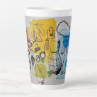 Colorful Abstract Art Mug – Modern Artistic Coffee