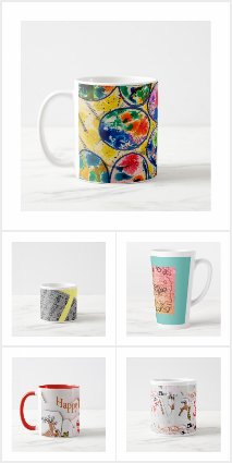 Colorful Abstract Art Mug – Vibrant Modern Coffee Colorful Abstract Art Mug – Vibrant Modern Coffee