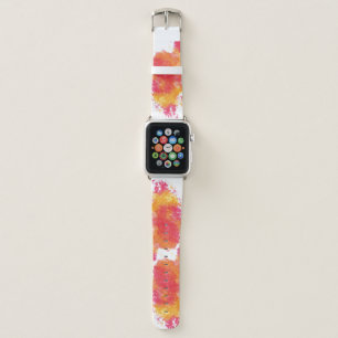 colorful abstract ART painting Apple Watch Band