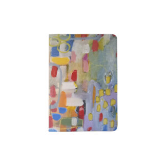 Colorful Abstract Art Passport Cover