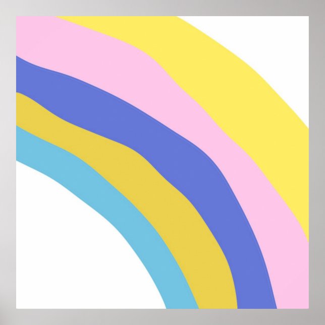 colorful abstract art poster (Front)