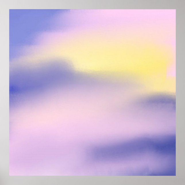 colorful abstract art poster (Front)