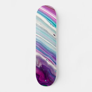 Colorful Abstract Art Skateboard