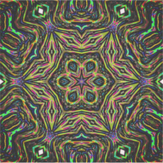 Colorful abstract art  sticker