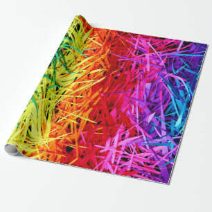 Colorful Abstract art Wrapping Paper