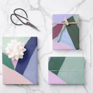 Colorful Abstract Art Wrapping Paper