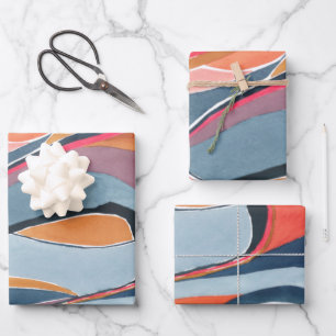 Colorful Abstract Art Wrapping Paper