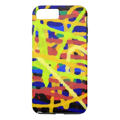 Colorful Abstract Artwork iPhone 8 Plus7 Plus Case