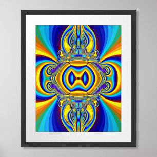 Colorful Abstract Background-14334 Framed Art
