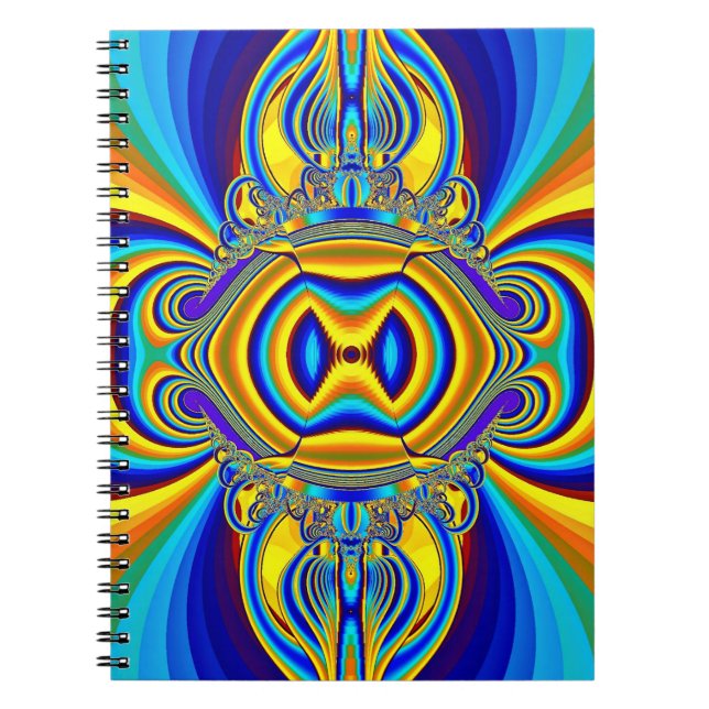 Colorful Abstract Background-14334 Notebook (Front)