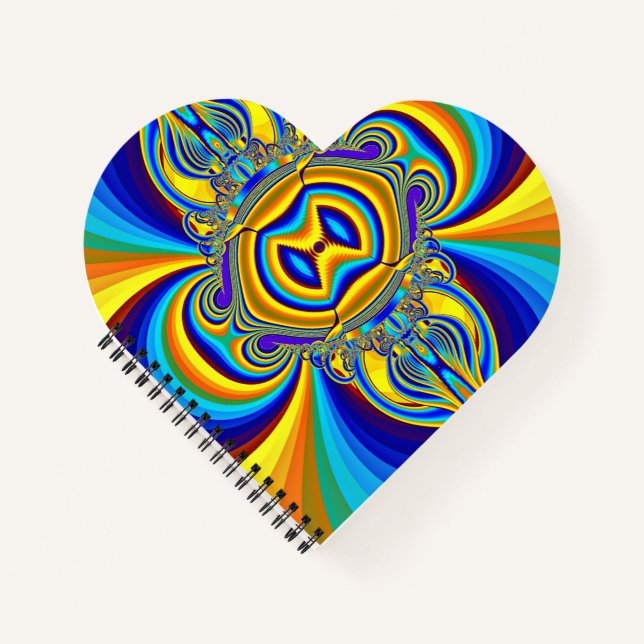 Colorful Abstract Background-14334 Notebook (Front)