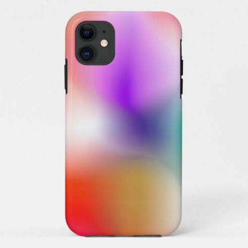 Colorful Abstract Background iPhone 11 Case