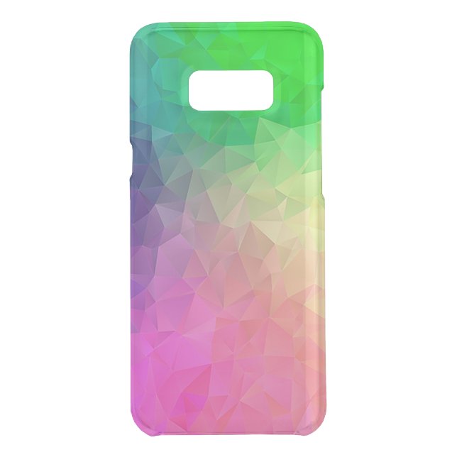 Colorful abstract background uncommon samsung galaxy case (Back)