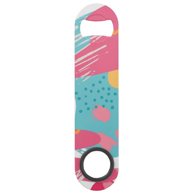 Colorful Abstract Bar Key (Front)