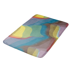 Colorful Abstract Bath Mat