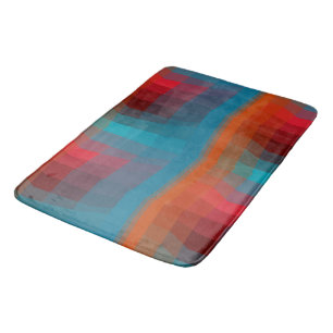 Colorful Abstract Bath Mat
