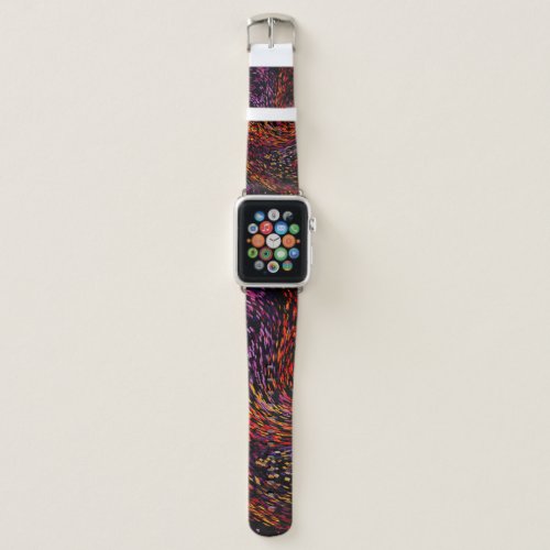Colorful Abstract Beautiful Background Apple Watch Band