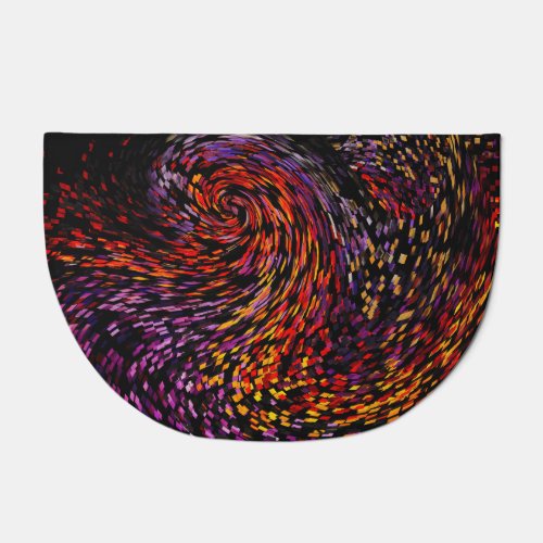 Colorful Abstract Beautiful Background Doormat
