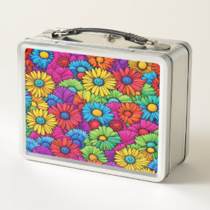 Colorful Abstract Beauty #322 - Metal Lunchbox