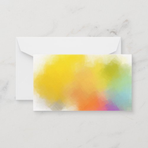 Colorful Abstract Blank Template Elegant Custom