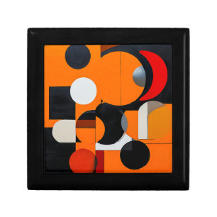 Colorful abstract blocks gift box