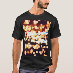 Colorful Abstract Bokeh Texture T-Shirt