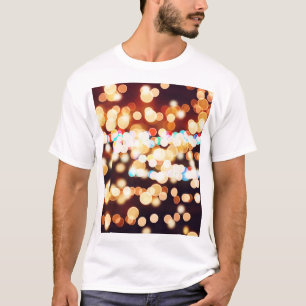 Colorful Abstract Bokeh Texture T-Shirt