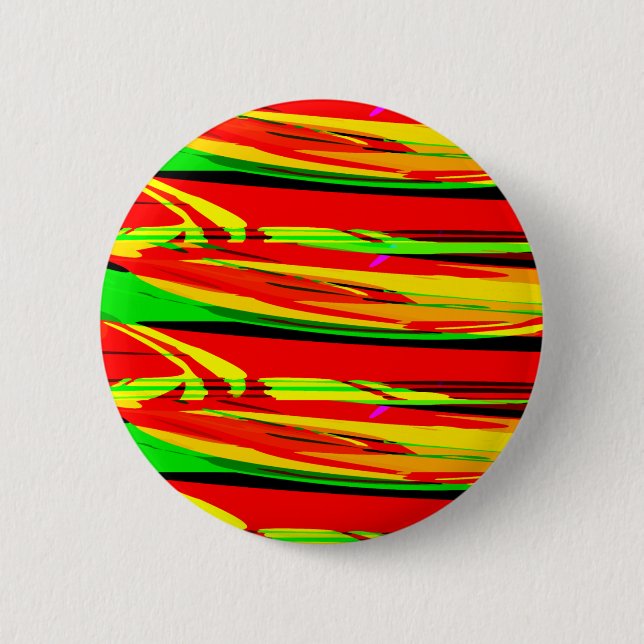 Colorful Abstract Button (Front)