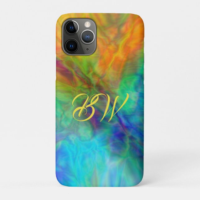 Colorful Abstract Case-Mate iPhone Case (Back)