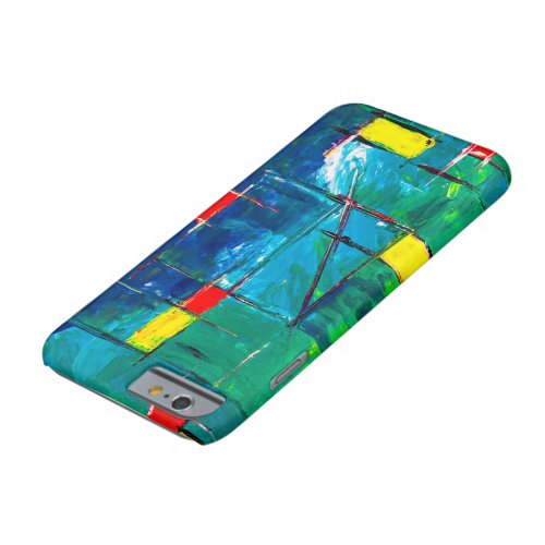 colorful abstract barely there iPhone 6 case