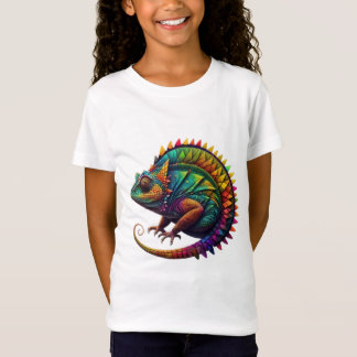 Colorful Abstract Chameleon T-Shirt