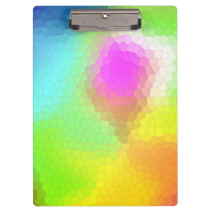 Colorful Abstract Clipboard