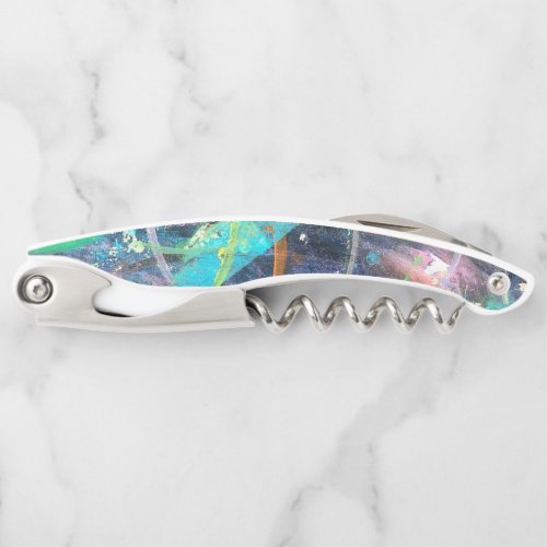 Colorful Abstract Corkscrew