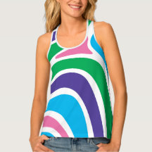 colorful abstract creating a wave-like effect