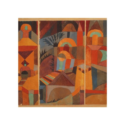 Colorful Abstract Cubism Klee Modern Art