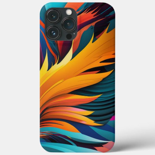 Colorful abstract device armor iPhone 13 pro max case