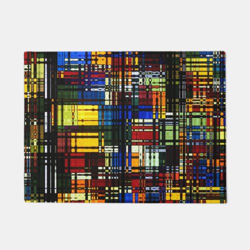 Colorful Abstract Doormat