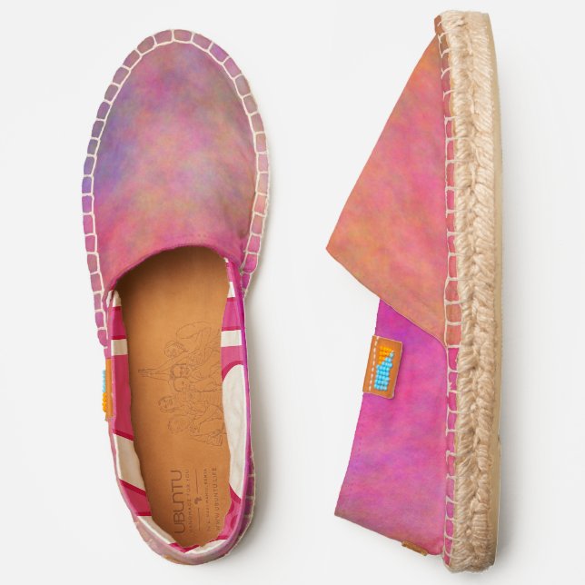 Colorful Abstract Espadrilles (Side)