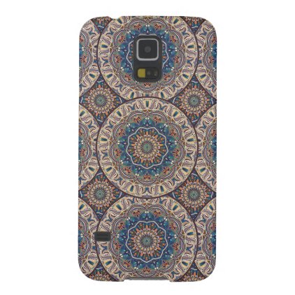 Colorful abstract ethnic floral mandala pattern case for galaxy s5