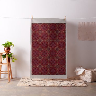 Colorful abstract ethnic floral mandala pattern de fabric Colorful abstract ethnic floral mandala pattern de fabric