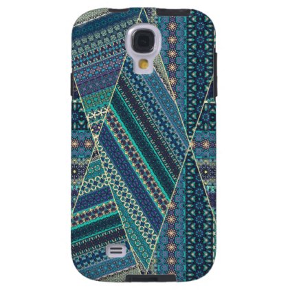 Colorful abstract ethnic floral mandala pattern galaxy s4 case