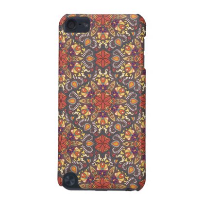 Colorful abstract ethnic floral mandala pattern iPod touch 5G cover