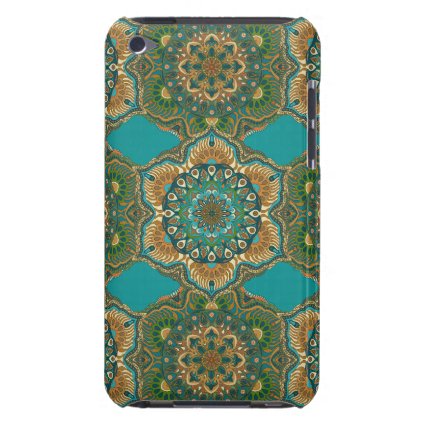 Colorful abstract ethnic floral mandala pattern iPod touch cover