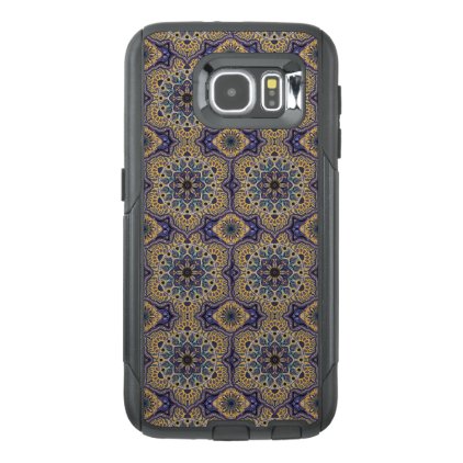 Colorful abstract ethnic floral mandala pattern OtterBox samsung galaxy s6 case