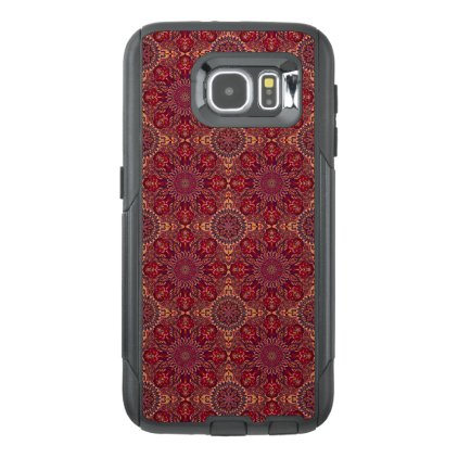 Colorful abstract ethnic floral mandala pattern OtterBox samsung galaxy s6 case